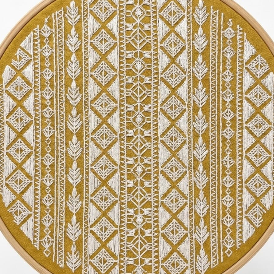 Cord Embroidery