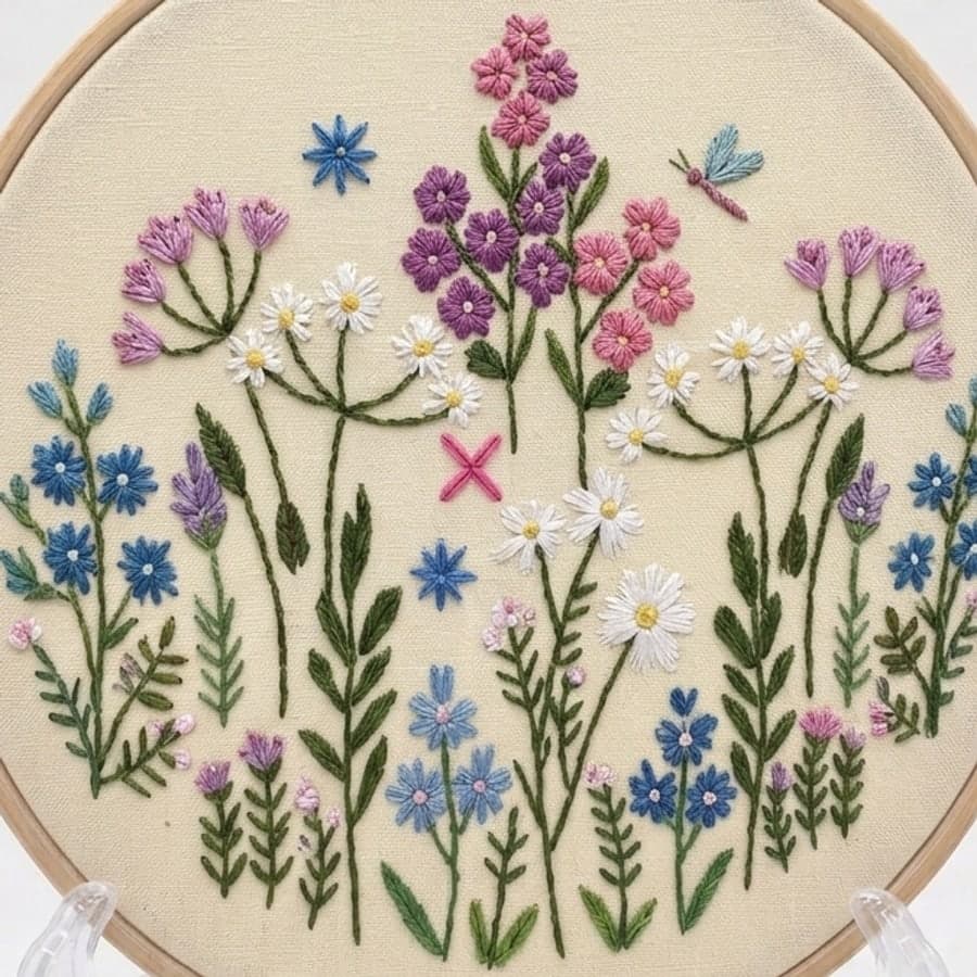 Garden Embroidery