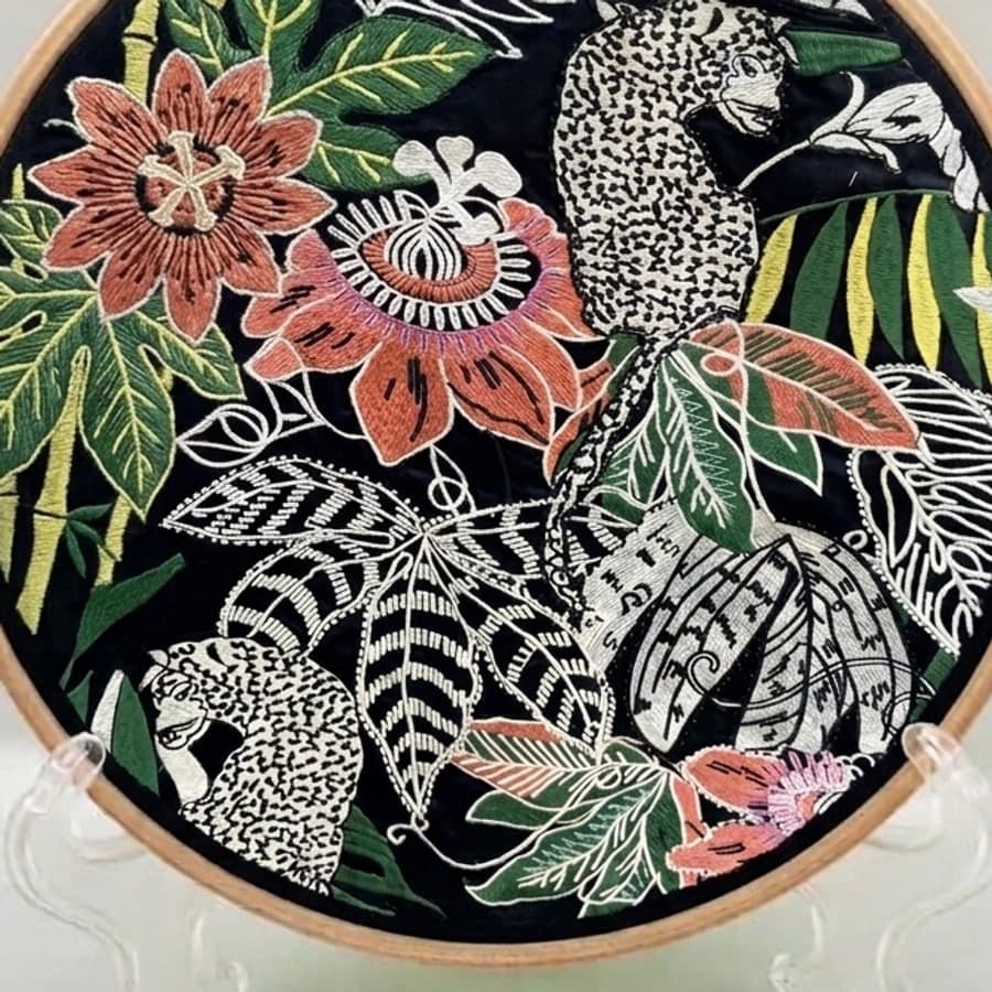Jungle Embroidery