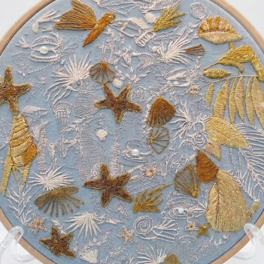Ocean Embroidery